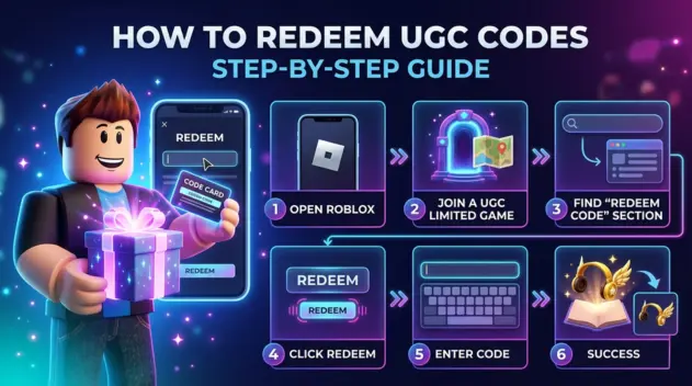 How to Redeem UGC Limited Codes