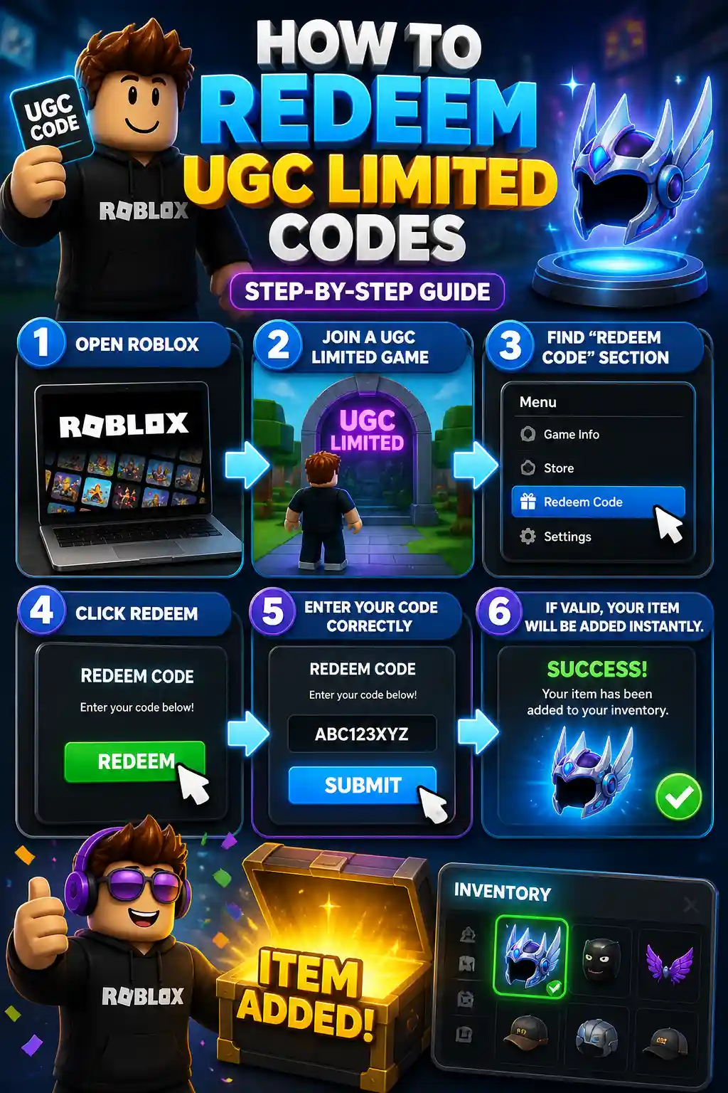 Redeem UGC Limited Codes