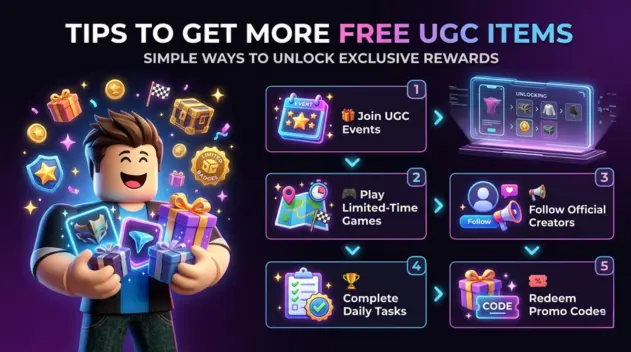 Tips to Get More Free UGC Items