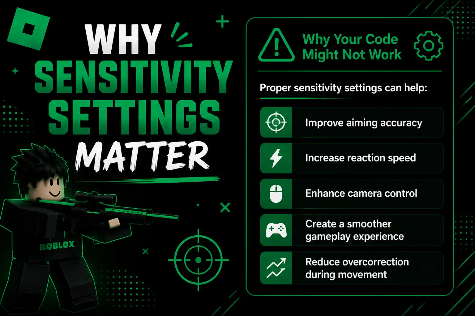 Why Sensitivity Settings Matter